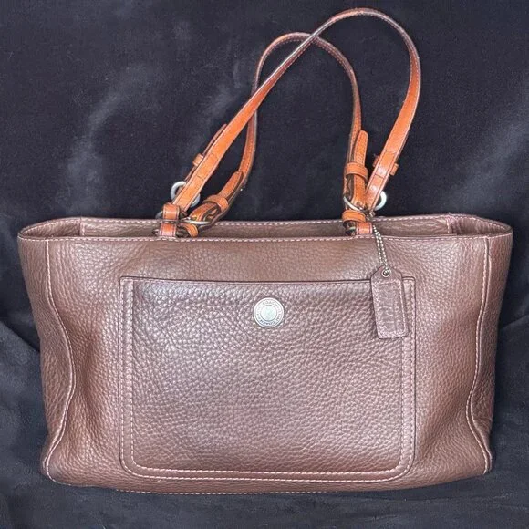 Brown Coach Shoulder Bag - Picture 1 of 6